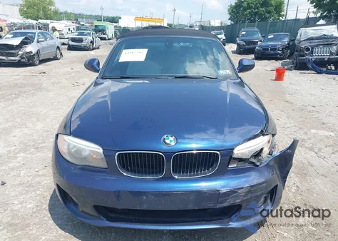 2012 BMW 128I из США, поврежденный, VIN WBAUN1C56CVR00132